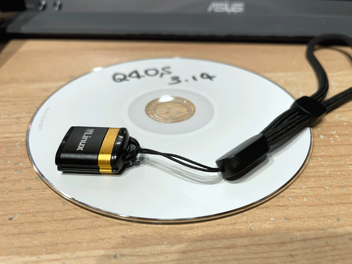 【軽量Linux活用ガイド2021】STEP3: CD-RかUSBメモリーを準備する