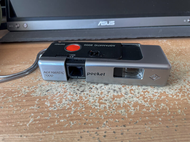 AGFAMATIC 2000 pocket sensor】ポケット110フィルムカメラ（オールド